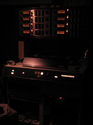 Aside from my appreciation for the story of how the Ampex MM-1000 came to be, and for the idiosyncrasies of its robust design, I just love how it looks.  The MM-1000 has an undeniable presence.