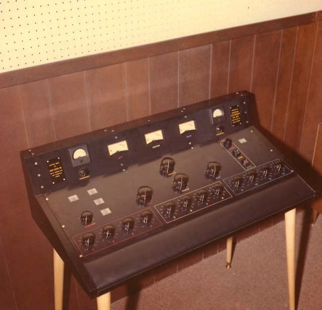 MCI Prototypes and Custom Recording Consoles MCI Prototypes and Custom Recording Consoles