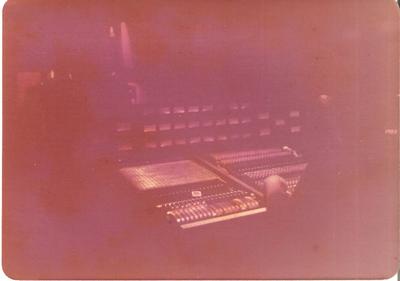 Criteria Studio C console. July 1976