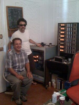 Joel Katz with Gabe Roth of Daptone Records