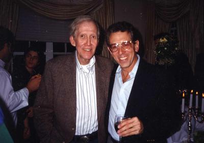 Jeep Harned and Chuck Kirkpatrick at a Criteria reunion party, late 90's...