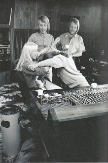 ABBA in Polar Studios Stockholm, Sweden