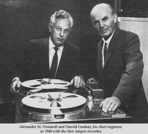 Alexander M. Poniatoff and Harold Lindsay