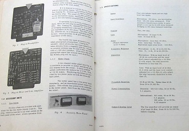 Recording Equipment Manuals Recording Equipment Manuals