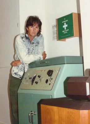 John Babcock with the Studer J37 1993
