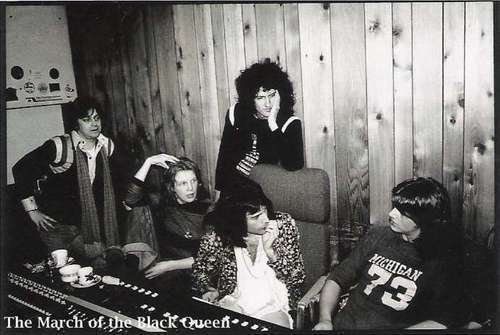 Queen in Recording Studio 1975