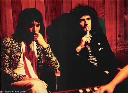 Queen in Recording Studio 1975