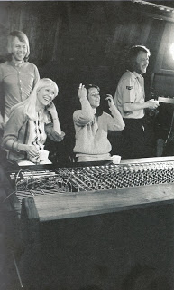 ABBA in Polar Studios Stockholm, Sweden
