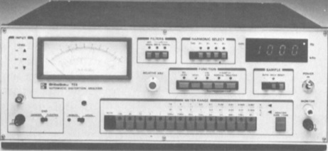 ASACA/SHIBASOKU 725 Automatic Distortion Analyzer