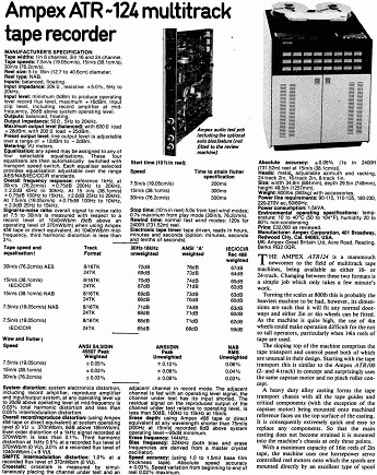 AMPEX ATR-124