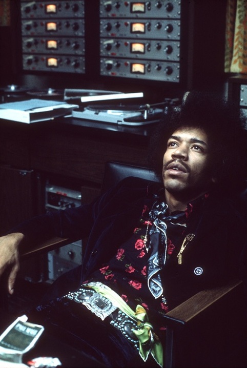 Jimi Hendrix with Scully 280 Tape Machines