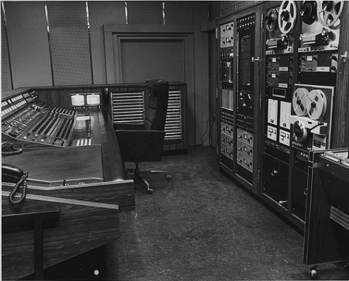Mirasound Studios - New Control Room - circa 1970