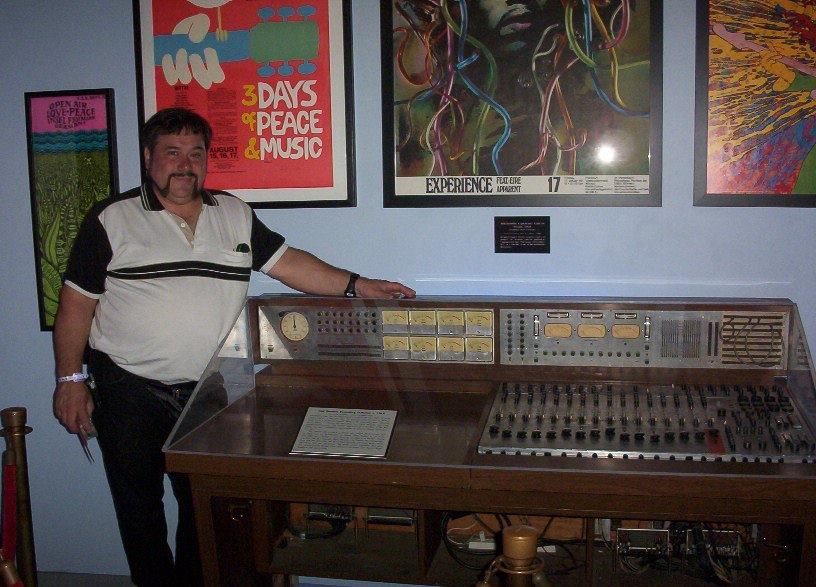 Frank K Krumal with Sound Center Console
