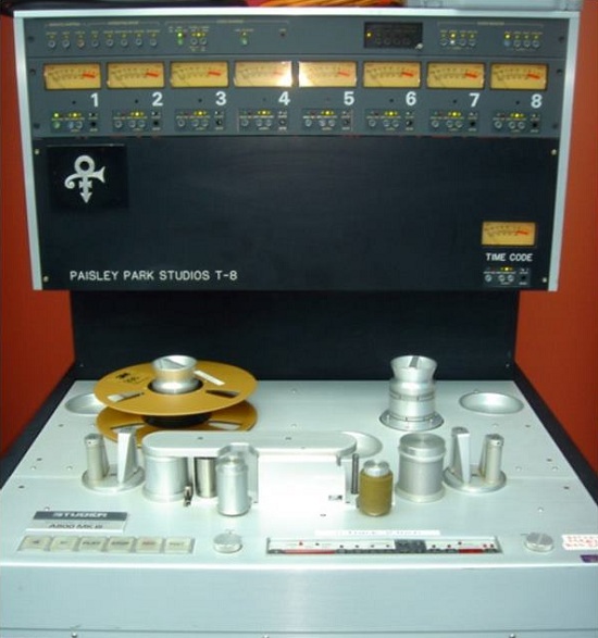 Studer A800 8 Track at Paisley Park Studios