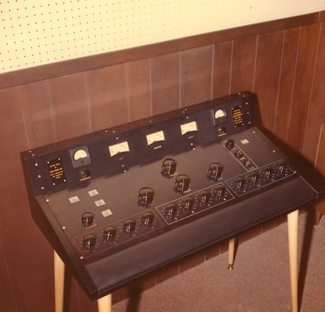 MCI Prototypes and Custom Recording Consoles