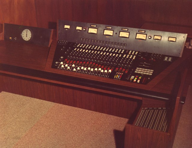 MCI Prototypes and Custom Recording Consoles