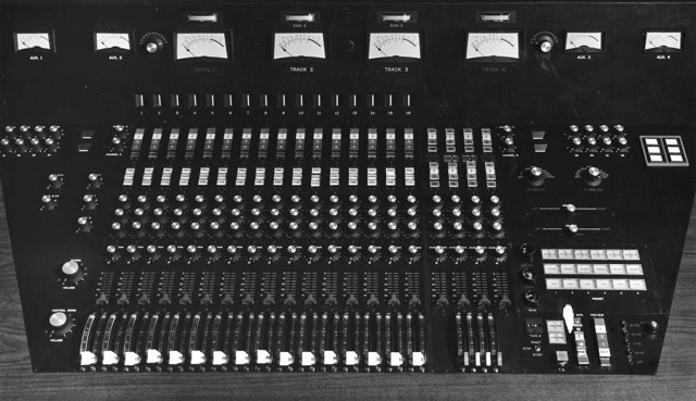 MCI Prototypes and Custom Recording Consoles