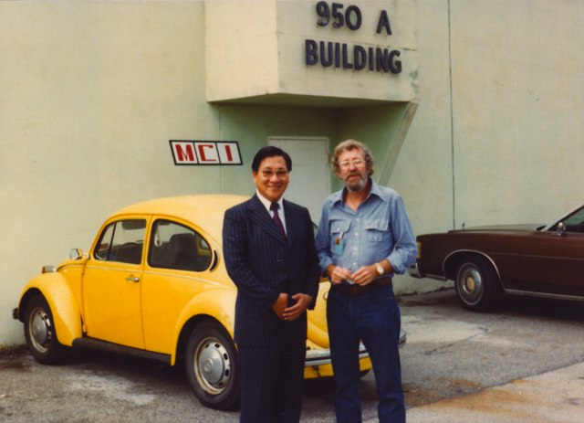 Norio Ohga and Jeep Harned