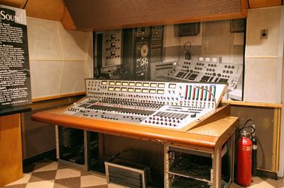 RCA Studio B Nashville Tenessee - Bill Porter’s audio console at RCA Studio B in Nashville. Studio B was the birthplace of the Nashville sound.
